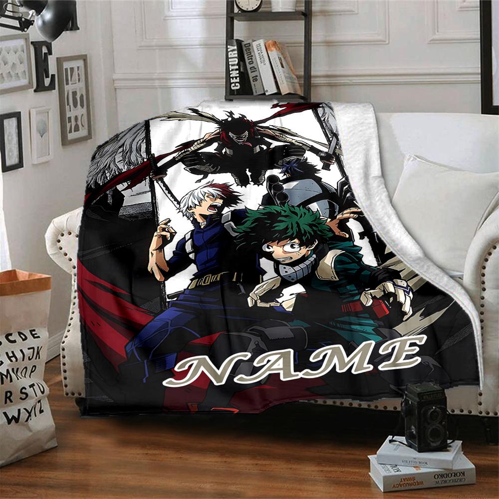 Custom 1pc Heroic Adventure Unleashed Blanket, Soft And Comfortable Blanket, Casual Warm, Camping Travel Blanket, Birthday Gift Q912111