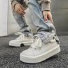Men's shoes 2024 new winter casual sports board shoes men's trend versatile high sense platform white tide shoes
