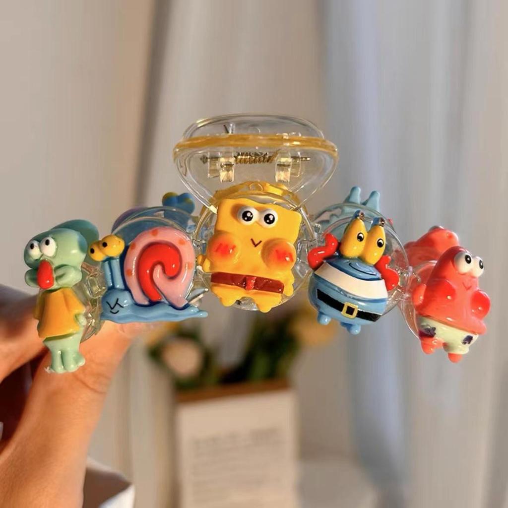 Sweet & Cute Large Shark Hair Clip: Elegant Hairpin for Women