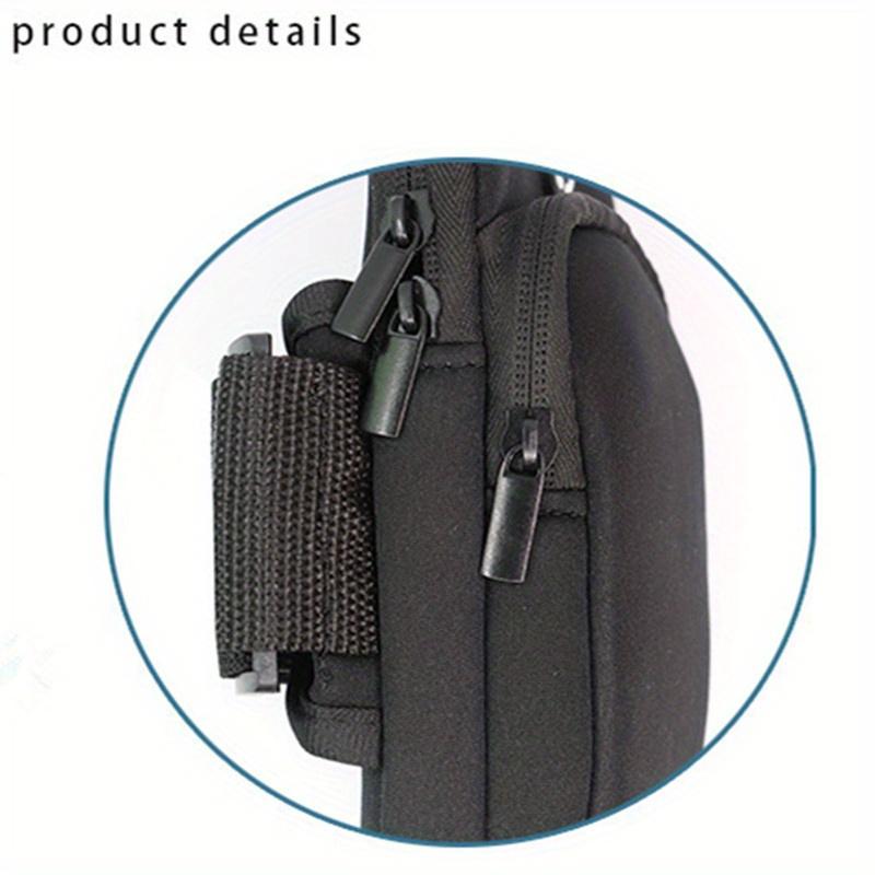 1PC Sports Arm Bag, Running Bag, Double Zipper Outdoor Mobile Phone Bag, Wrist and Arm Bag.