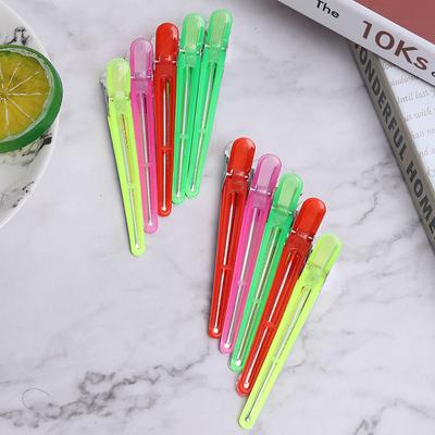 10Pcs Salon Hairpins Dedicated Section Grip Hair Clip Plastic Hairdressing Hair