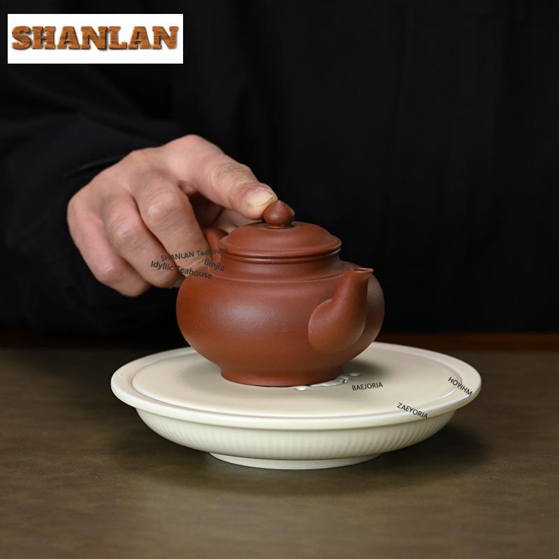 240ml Authentic Yixing Purple Clay Teapots Handmade Laughing Sakura Pot Raw Ore Clear Water Mud Kettle Zisha Teaset Tea Services