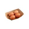 200Pcs Oil-proof Disposable Food Trays Durable Eco Friendly Boat Shape Snack Bowl Thickened Waterproof Sushi Plate Wedding