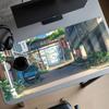 Large Gaming Mouse Pad Non-Slip Street View Desk Mat Home Pc Accessories Pad for Computer Mouse Set Up Table Mat Extended Pad