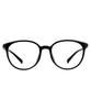 [Zoff] Wellington-style Sunglasses  Clear Lens Sunglasses, 100% UV Protection, Large Size, Lightweight, UV Cut, Unisex, Stylish, Slimming Effect
