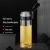 Heenoor Portable Glass Water Bottle with Tea Infuser and Handle