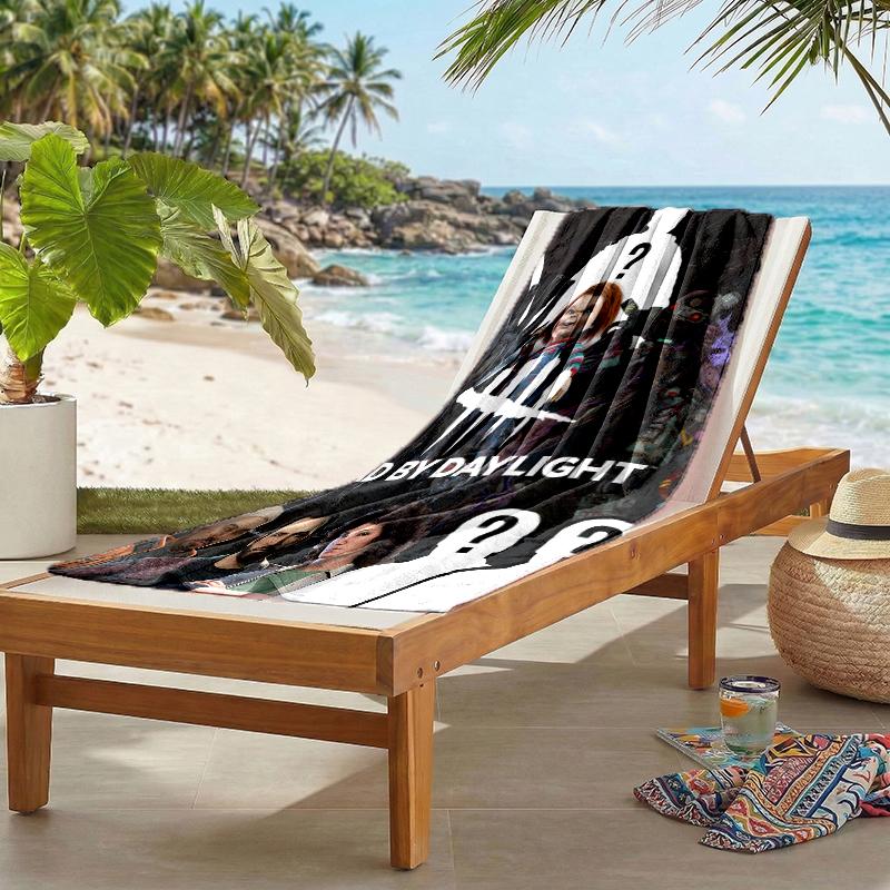 Dead Daylight Fashion Beach Towel: Ideal for Summer Adventures Soft, Absorbent and Quick Drying Suitable for Swimming and Bathing