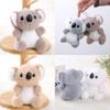 Plush Koala Keychain With Soft Cotton Filling For Girls Backpack Accessories