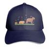 Hamster Guinea Pig And Capybara Baseball Cap Outdoor Golf Running Hiking Summer Beach Travel Streetwear Hip Hop Trendy