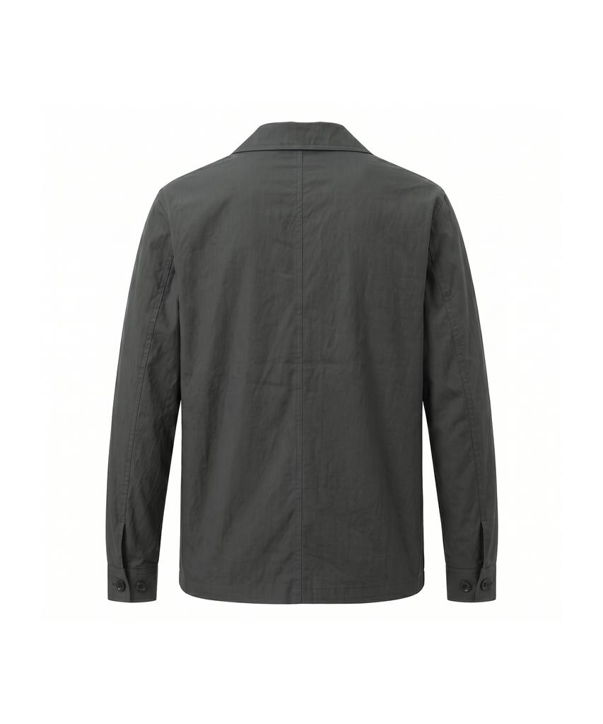GREIIGE Classic Cotton Chore Jacket (Dark Olive)