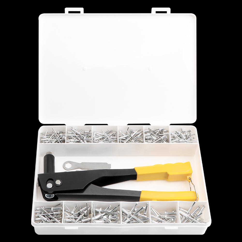

Сверхпрочный набор заклепочника 380 шт. Набор ассортимента заклепочной машины. Практичный набор ручного инструмента