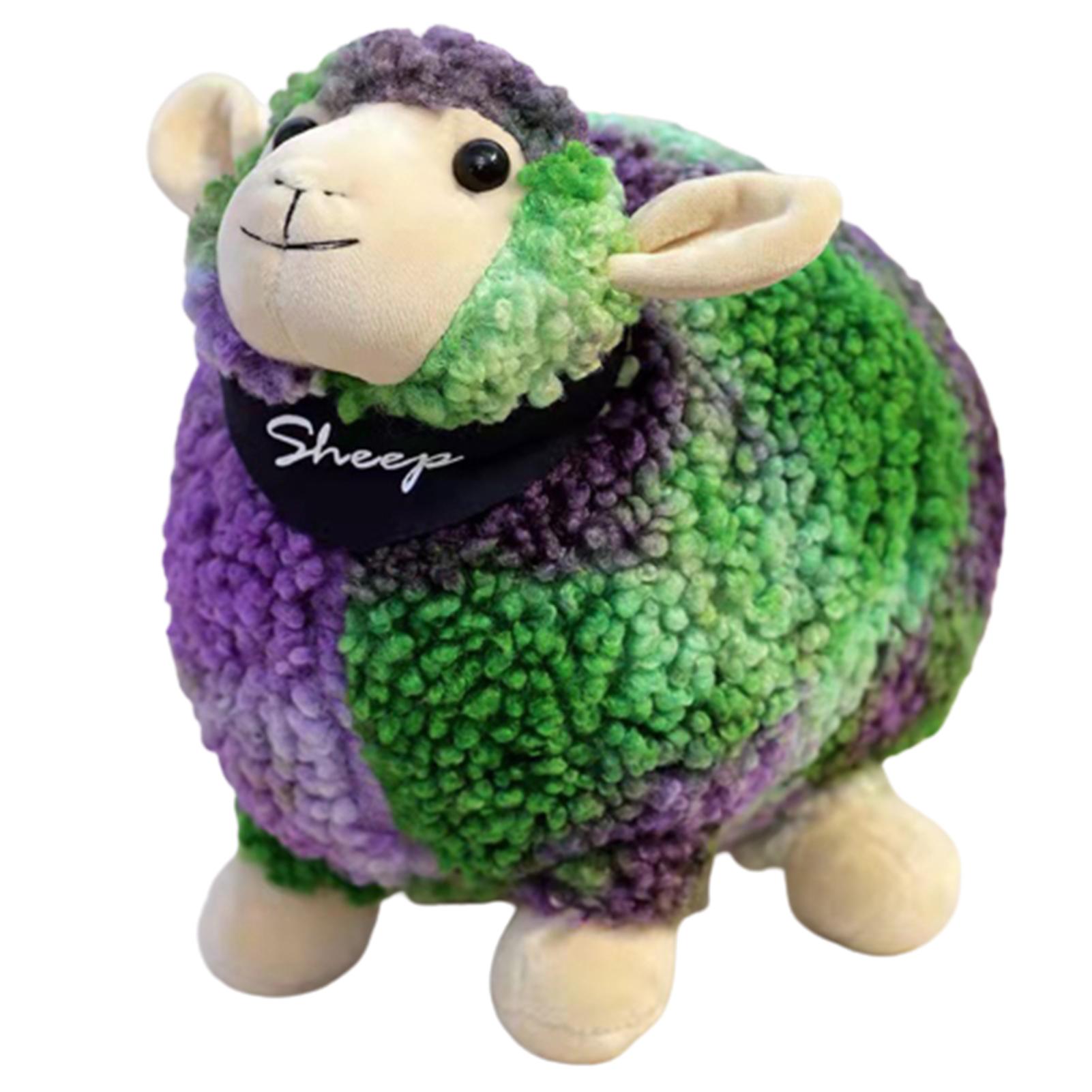 

Adorable Robby Sheep Plush Doll Soft Stuffed Toy Kid Hugging Pillow Gift 20cm зелёный