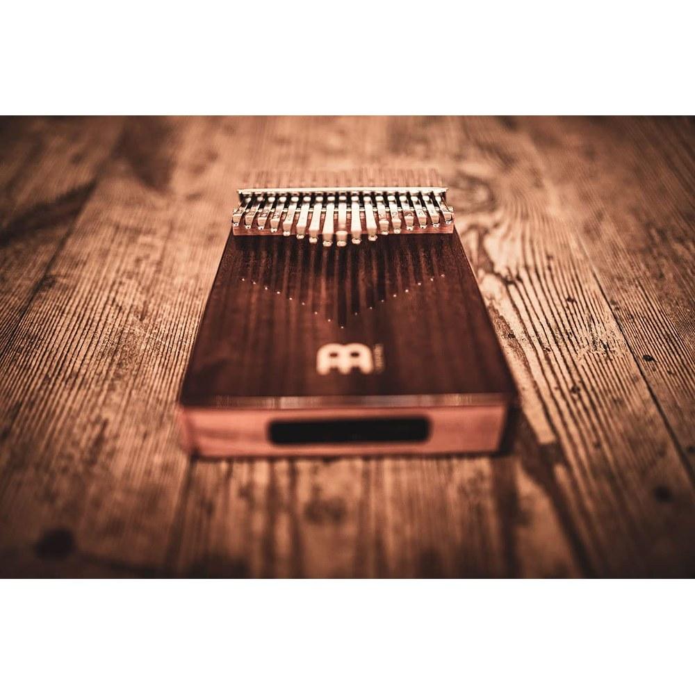Sonic Energy Kalimba Sound Hole Collection 17 Keys Acacia C Major Scale KL1705H Includes Case Bag Cloth Tuning Hammer