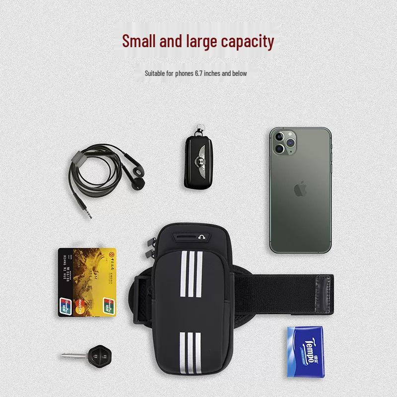 Water-Repellent Men's & Women's Running Armband: Lightweight Phone Sleeve for Fitness