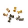 30pcs Metal Spring Funnel Shape Spacer Beads Caps Beading DIY Findings End Caps Bead Stoppers For Jewelry Makings Accessories