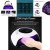 Advanced Portable 120w High Power Nail Dryer For Quick And Even Gel Curing