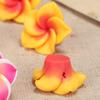 15mm Polymer Clay Plumeria Egg Flower Beads for DIY Bracelet and Necklace Jewelry Making