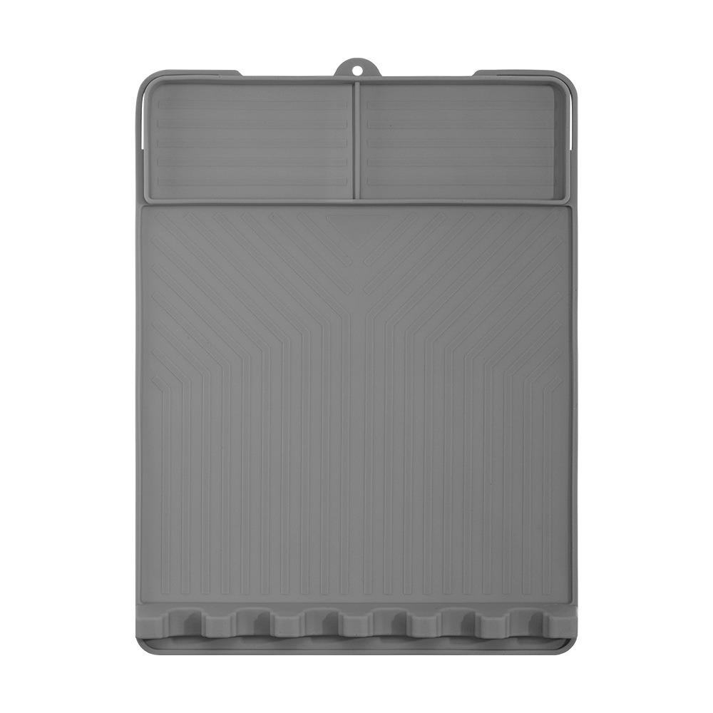Silicone Mat Grill Tool Tray Raised Lip Grill Buddy Mat Reusable Grill Mat BBQ Tool Storage
