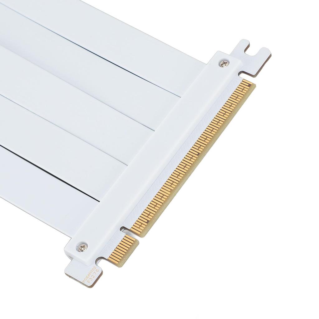 PCIE 4.0 X16 Riser Cable, 128Gbps PCB Flexible GPU Extension Cable, PCIE Riser Compatible with 4.0, 3.0, 2.0, and 1.0 Interfaces (20cm)