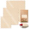 Practical Freshness Keeping Beeswaxs Cloth Set 3 Pack Natural To Food Wrap Kitchen Supplies Portable for Household Use