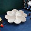UOSUUOSU Clover Divided Snack Serving Tray Set