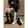 Trendy High Top Fashion Boots For Women Featuring Durable Waterproof Platform