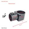 Aluminum Alloy Tee Pipe Clamp for Drone Landing Gear (16/20/25 to 25/30/40)