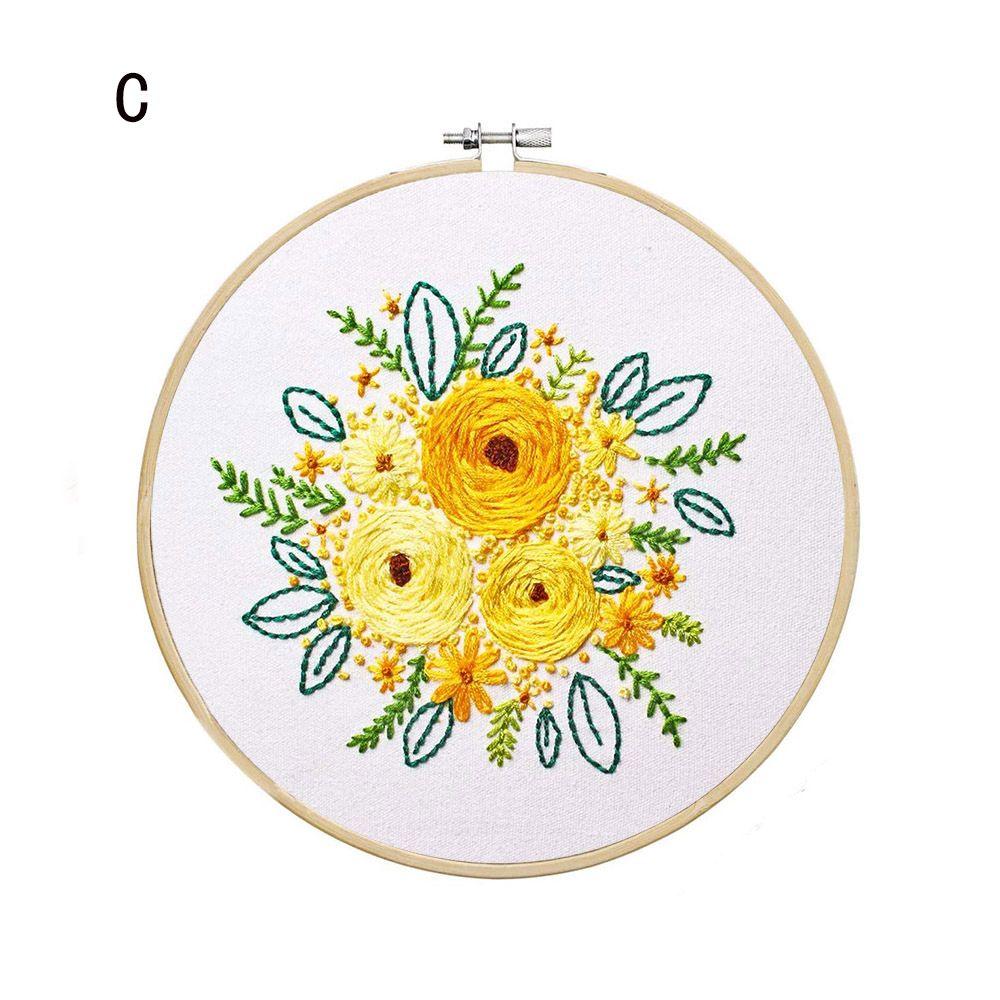 Pattern Wall Decor Handmade Needle Thread Suit Embroidery Kit Cross Stitch Kit Set DIY Crafts