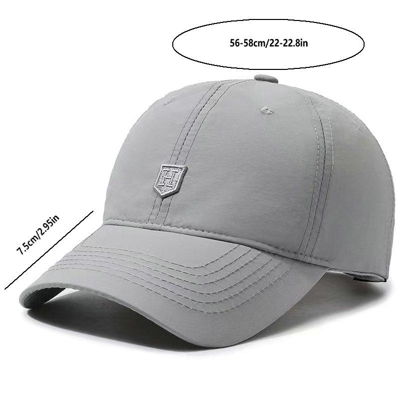 UV Protection Baseball Cap - Quick-Drying Soft Top, Breathable Strapback, Ideal for Hiking, Fishing, Outdoor Activities