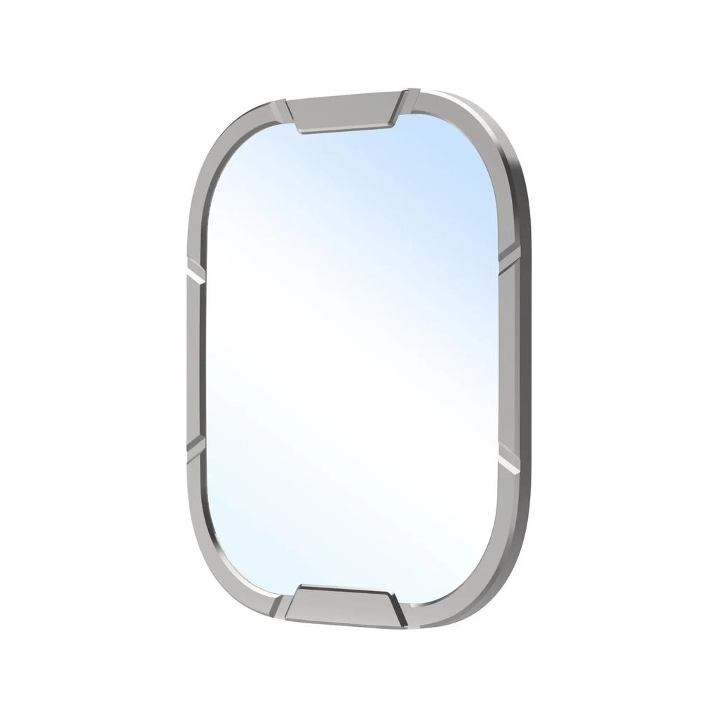 Tvrzené sklo Ochranné sklo pro Apple Watch Ultra 3/2/1 Kovový rámeček pro iWatch Ultra 49mm Ochranná fólie HD proti poškrábání