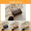 Vintage Chain Crossbody Bag For Women Stylish Fashionable Soft Pu Material In Black Brown Or Khaki