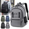 Men's & Women's Multi-Pocket Backpack - Spacious Waterproof Design for Heavy-Duty School & Commute Use