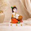 Premium Marble FInish | Gift for Home, Office Desk | Diwali | Pooja | Pre-Installed Tape | Decoration Showpiece | 10 Cm