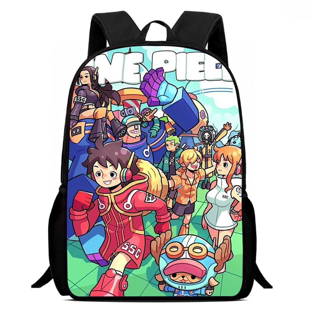 One Piece Comic Thermal Meal Tote Lonchera Térmica Lightweight Compact Cooler Tote For Boys Girls School Picnic Camping Bolsa