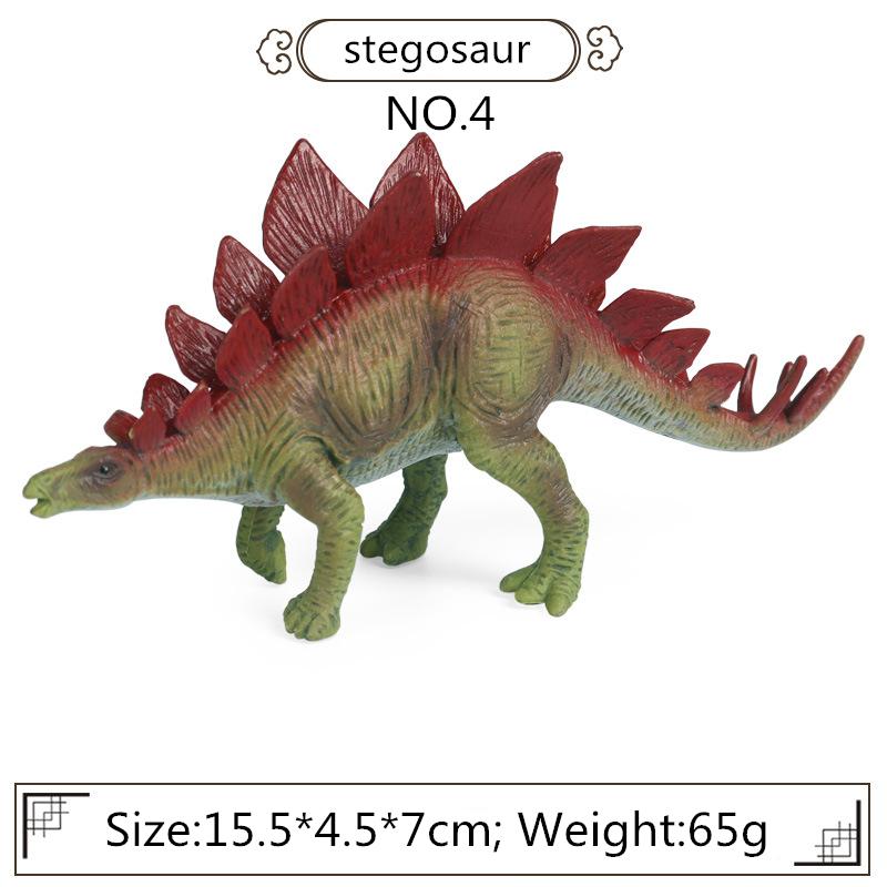 Mini Jurassic Dinosaurs Action Figures Simulate Solid Vintage Tyrannosaurus Rex Triceratops Model Toys For Children Xmas Gifts