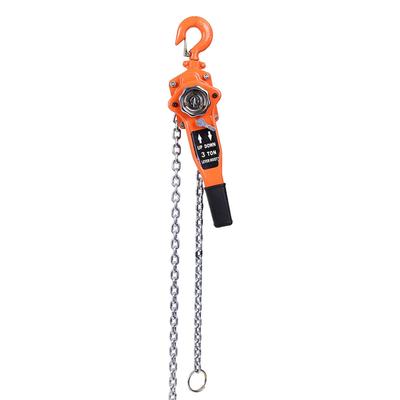 Manual Block  Rotate Hand Wheel Chain Drop-Proof Ring Adjust Position Lever Hoist High  for Mechanical Construction