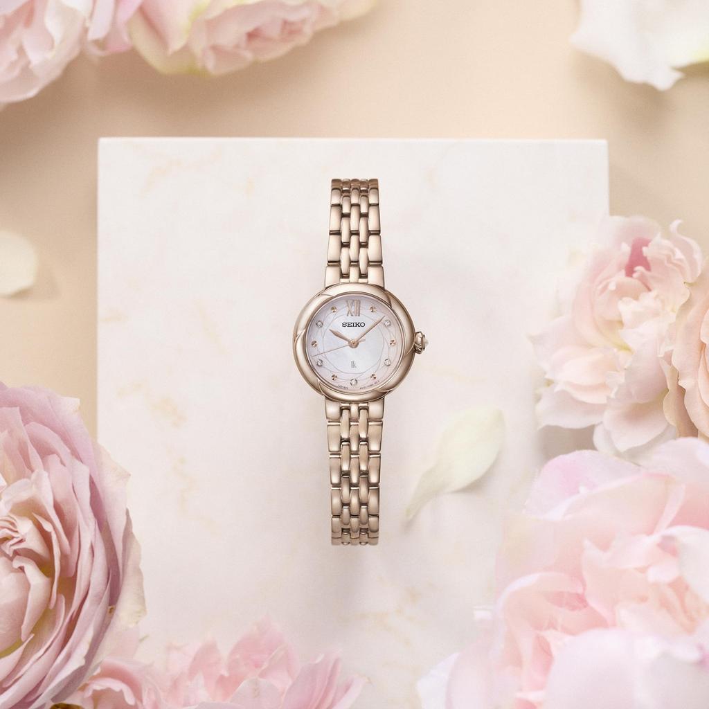 Seiko Watch LUKIA Grow SSWA010 Pink Gold Women's Watch,
