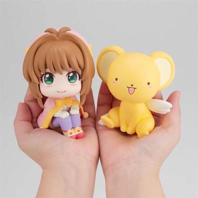 MegaHouse Original Genuine Anime Card Captor Sakura Kinomoto Sakura Cerberus Look Up 11cm Collections Model Toy Figures Gift