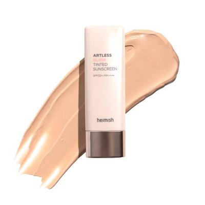 Crème Solaire Teintée Artless Glow SPF50+ PA++++ 40ml (3 Options)