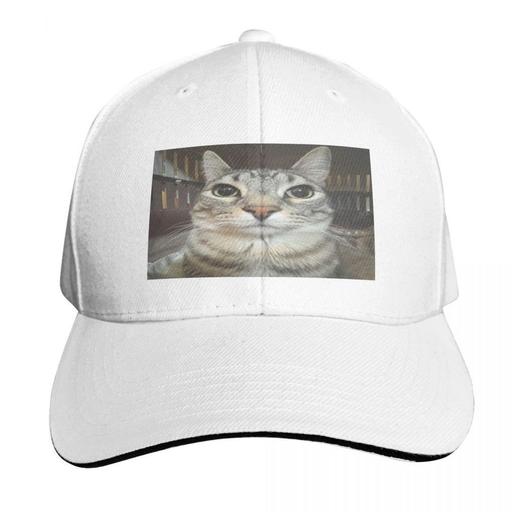 Cat looking directly at you Baseball Cap sun hat western Hat Hat Unisex For The Sun Hood Women Unisexs