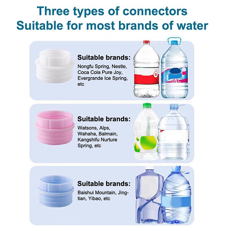 1 Set Bottled Water Valve Labor-Saving Water Dispenser Faucet Strong Load-Bearing Pouring Outlet Holder Bottled Water Dispenser