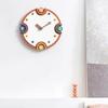 Cute Interior Clock Wall Creative Design Aesthetic Silent Fashion Minimalist Wall Clocks Simple Cartoon Wanduhr Home Decoration