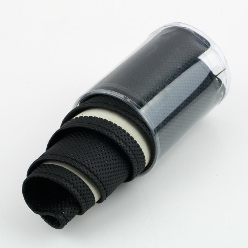 Auto Lenkradbezug Geflochten auf dem Lenkrad Mikrofaser Rutschfester Bezug