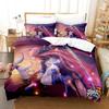 Spel Honkai Impact 3 Sängkläder Set Enkelsäng Tvilling Full Queen King Size Sängset Vuxen Barn Sovrum Påslakanset Anime Lakan Set