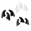 3pcs / Set Flexible Surfboard Fin Compatible with G5 Surf Propeller Black