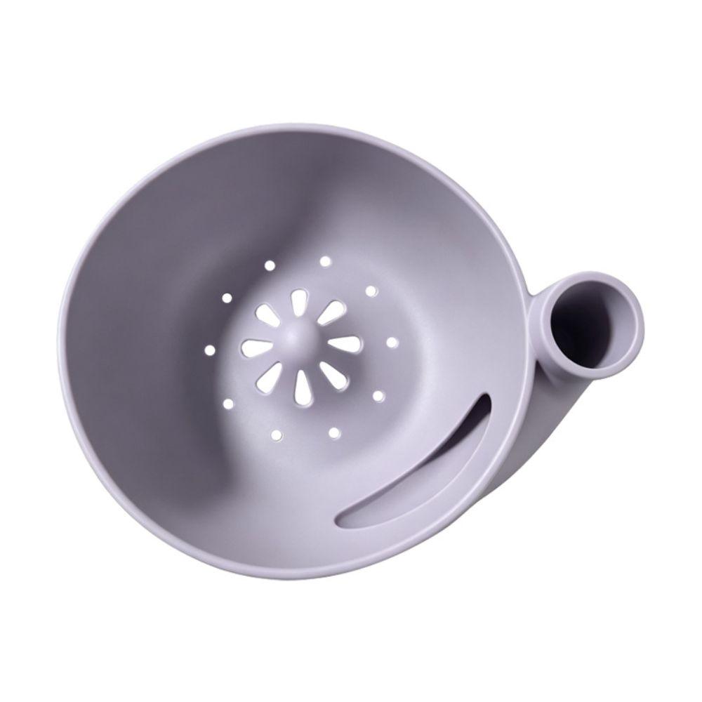 Self Spinning Swirling Fruit Washer Silicone Fruit Cleaner Easy Clean Berry Washing Bowl Kitchen