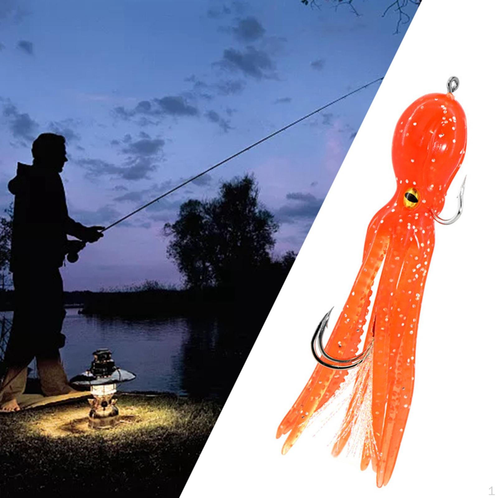 

Мягкая юбка из кальмара, приманки для троллинга и плавания на лосося