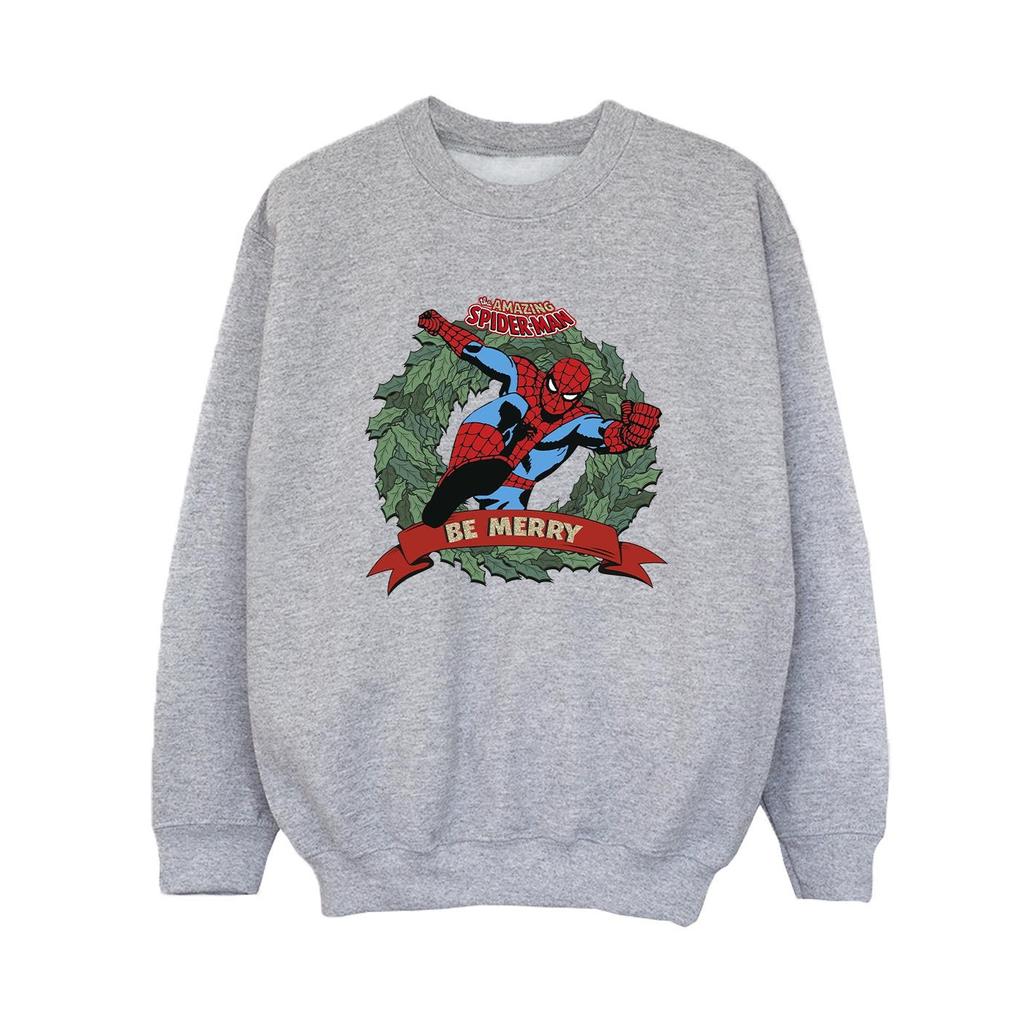 Spider-Man Boys Be Merry Sweatshirt