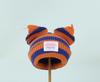 Striped Cat Ear Knit Wool Hat: Autumn/Winter Fashion for Couples