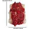 Halloween Bloederige Borst Ingewanden Torso Eng Zombie Bloederige Buik Spookhuis Rollenspel Kostuum Requisiet Halloween Feest Decoratie